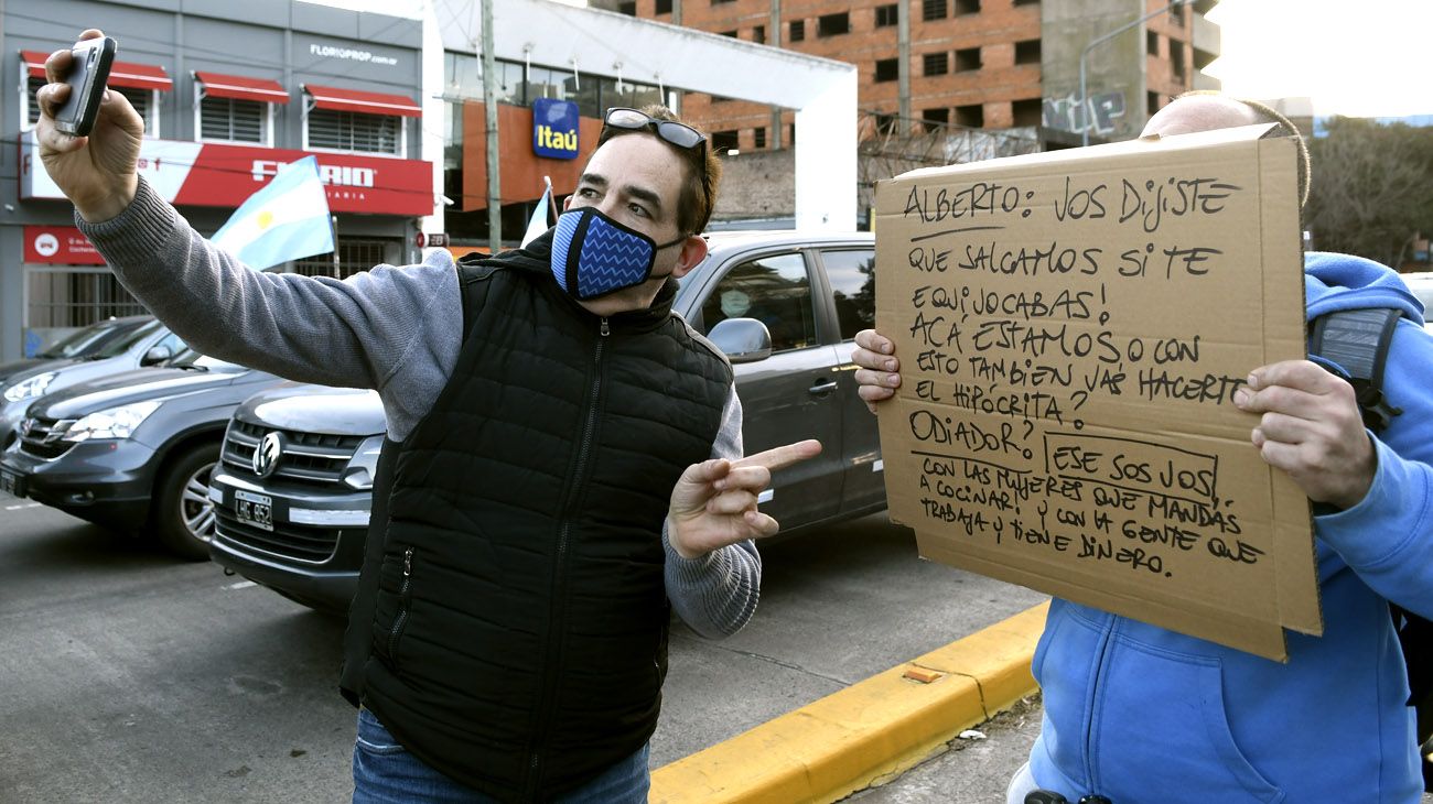 Del 17A al 26A: las mejores postales que dejan las marchas en cuarentena.