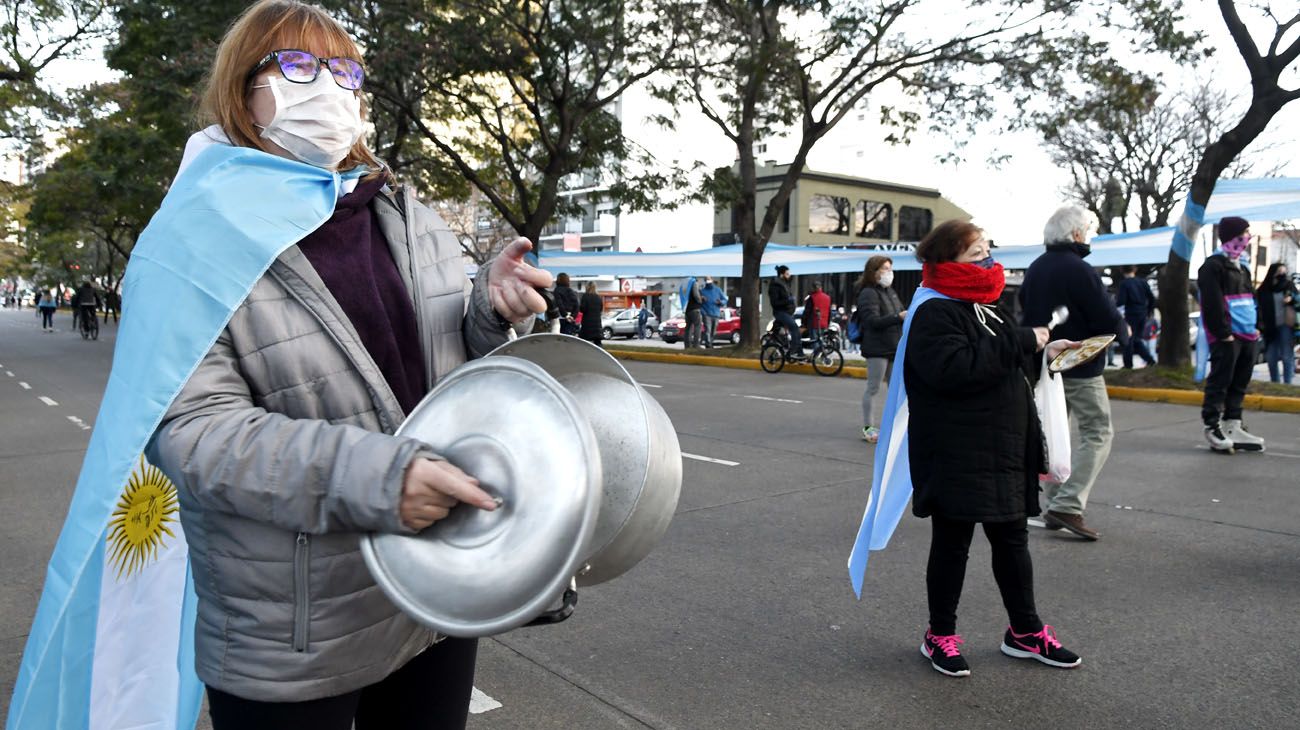 Del 17A al 26A: las mejores postales que dejan las marchas en cuarentena.