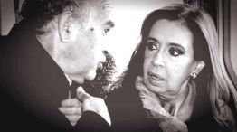 Oscar Parrilli y Cristina Krichner. 