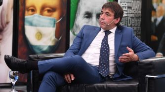 Fabián De Sousa, en la entrevista con Jorge Fontevecchia.