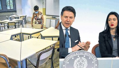 Preparativos. Los sindicatos aseguran que faltan certezas. El primer ministro Conte y la ministra de Educación, defienden la decisión.