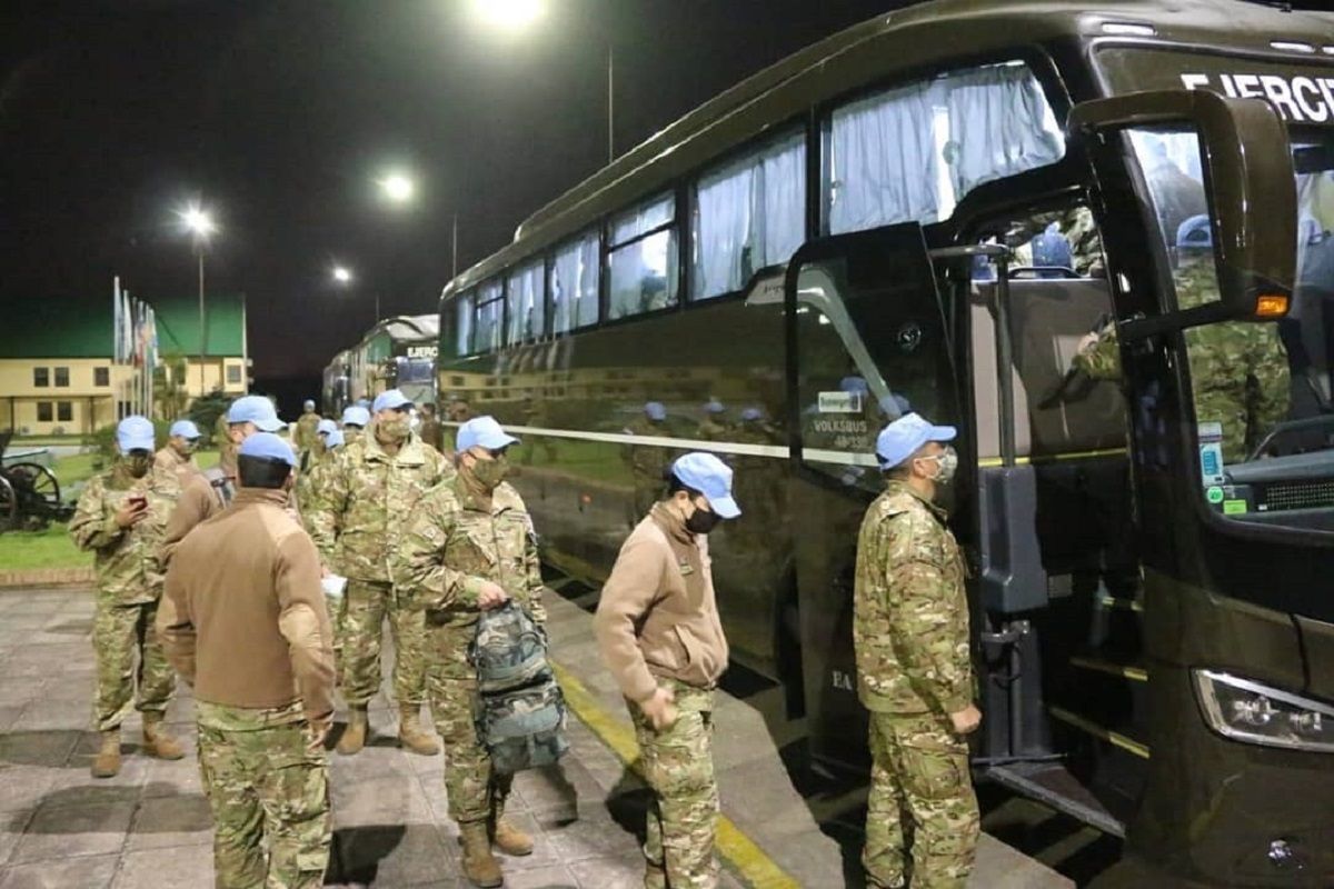 La experiencia única e histórica de los cascos azules argentinos en tiempo de Covid19 Perfil La experiencia única e histórica de los cascos azules argentinos en tiempo de Covid19 Perfil