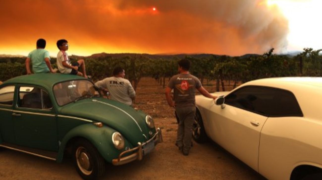 Incendios en California.