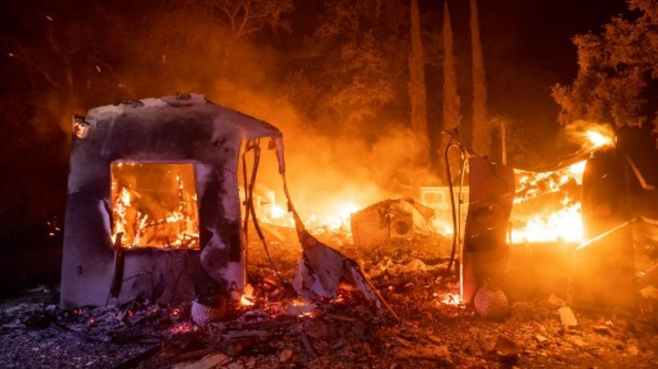 Incendios en California.