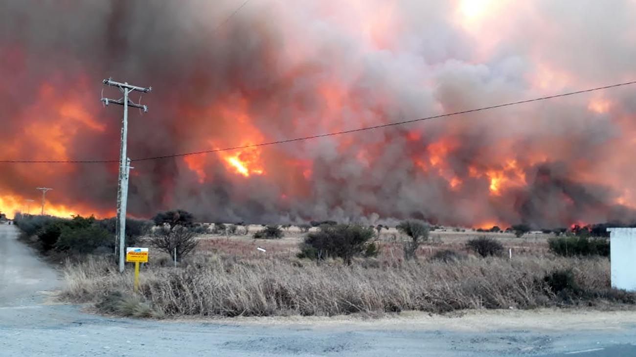 incendio en Cordoba