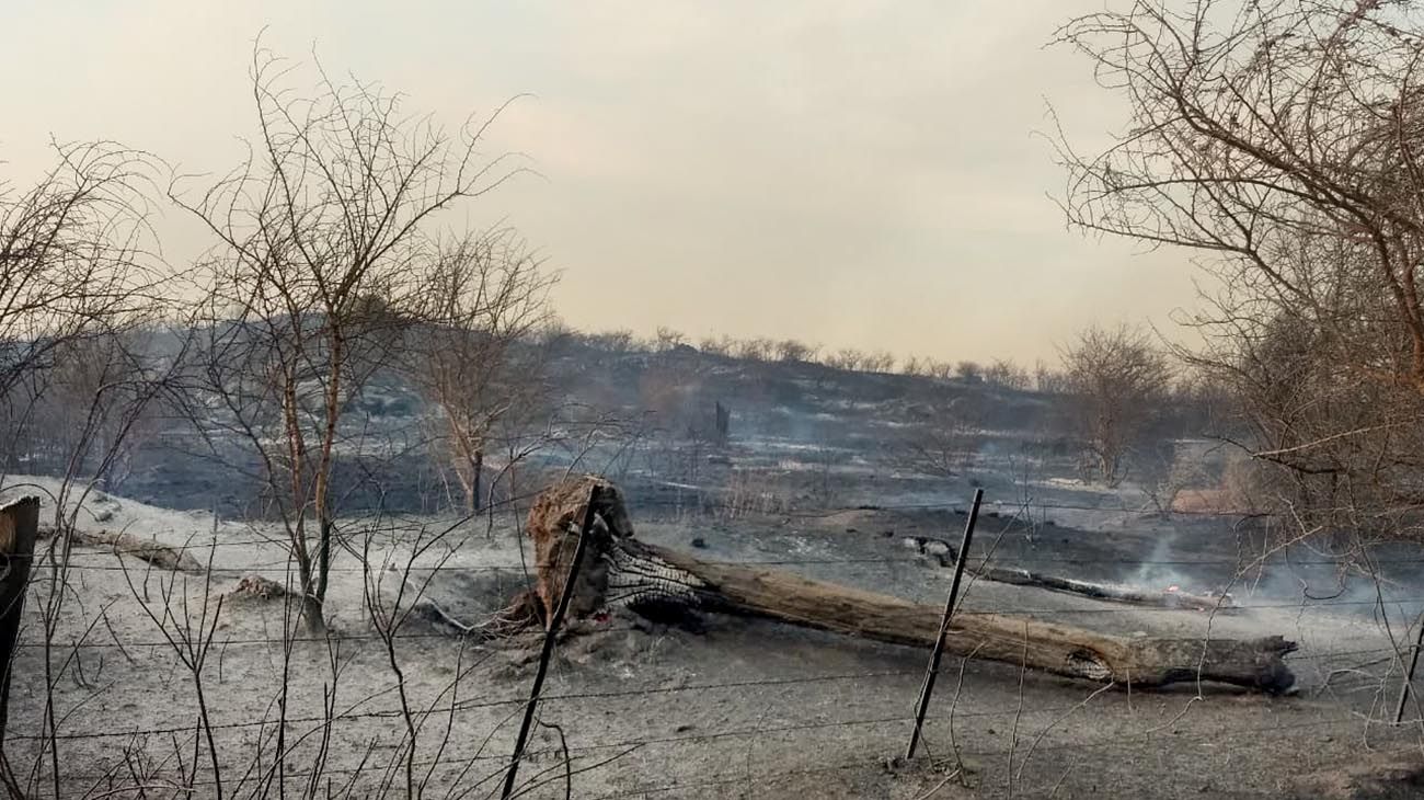 incendio en Cordoba