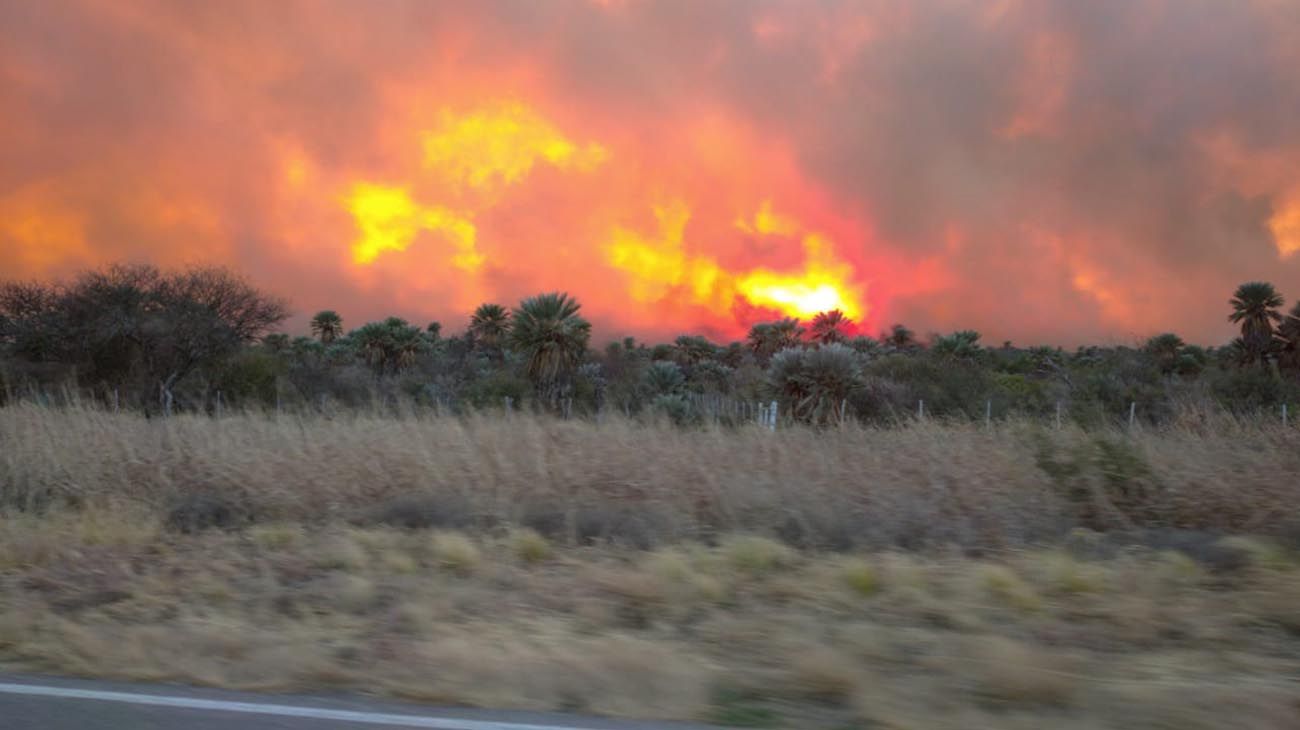 incendio en Cordoba