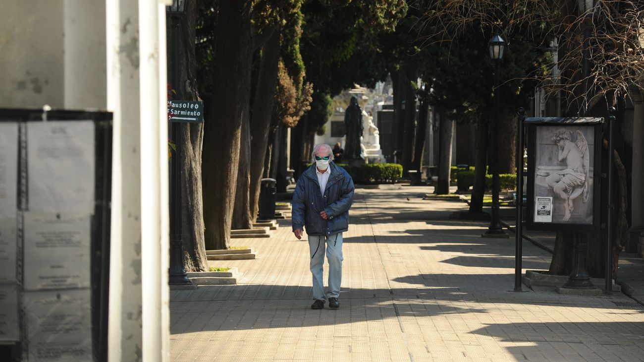 reapertura del cementerio de la recoleta