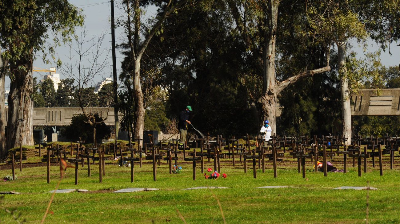 reapertura del cementeriio de la chacarita