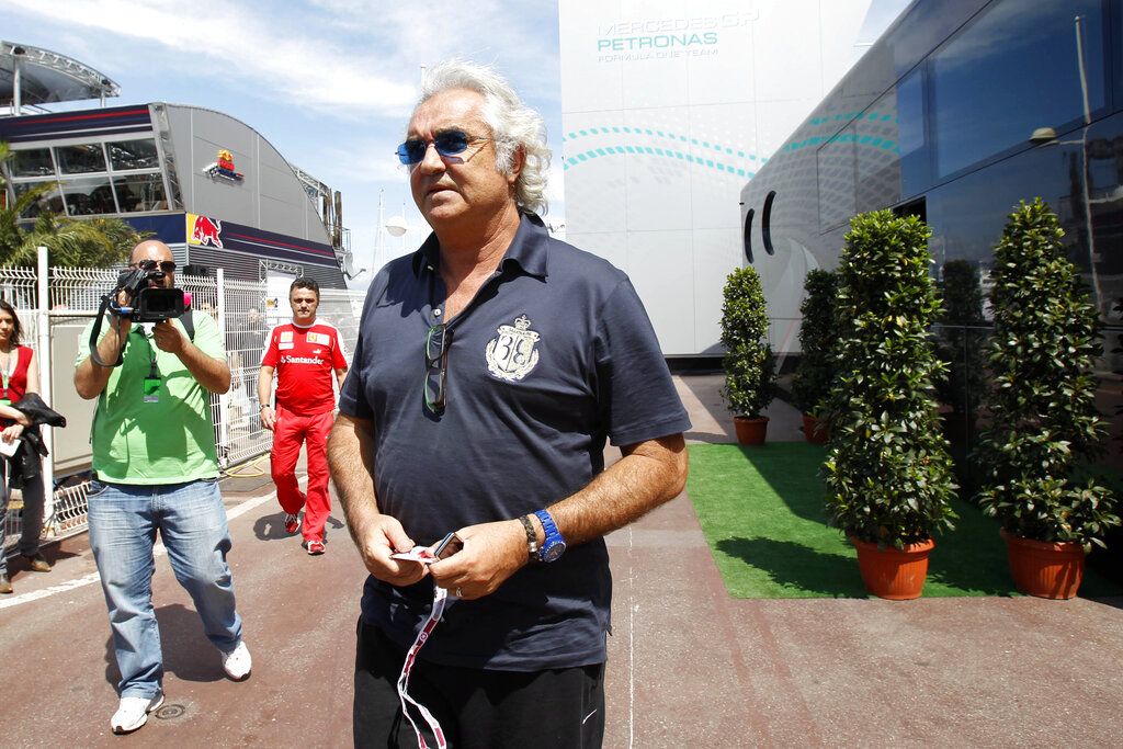 Flavio Briatore, uno de los capos de la Fórmula Uno, internado con COVID19.