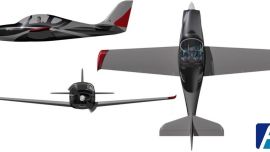 El IA-100 Malvina fue desarrollado entre 2014 y 2015 como un avión de entrenamiento biplaza.