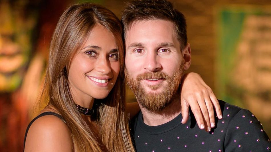 Messi y Antonela Roccuzzo