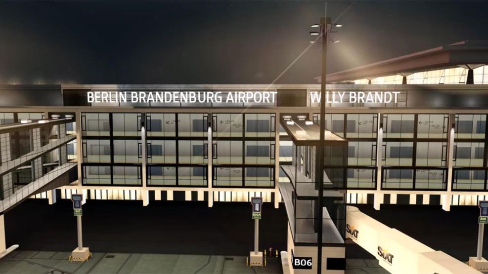 Aeropuerto Brandenburgo Willy Brandt de Berlín 20200825