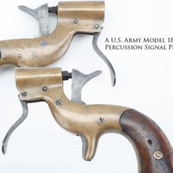 Pistolas de señales, protagonistas de la Guerra Civil Norteamericana