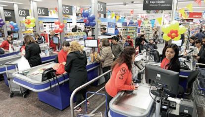 Los supermercados ganaron al comienzo de la pandemia