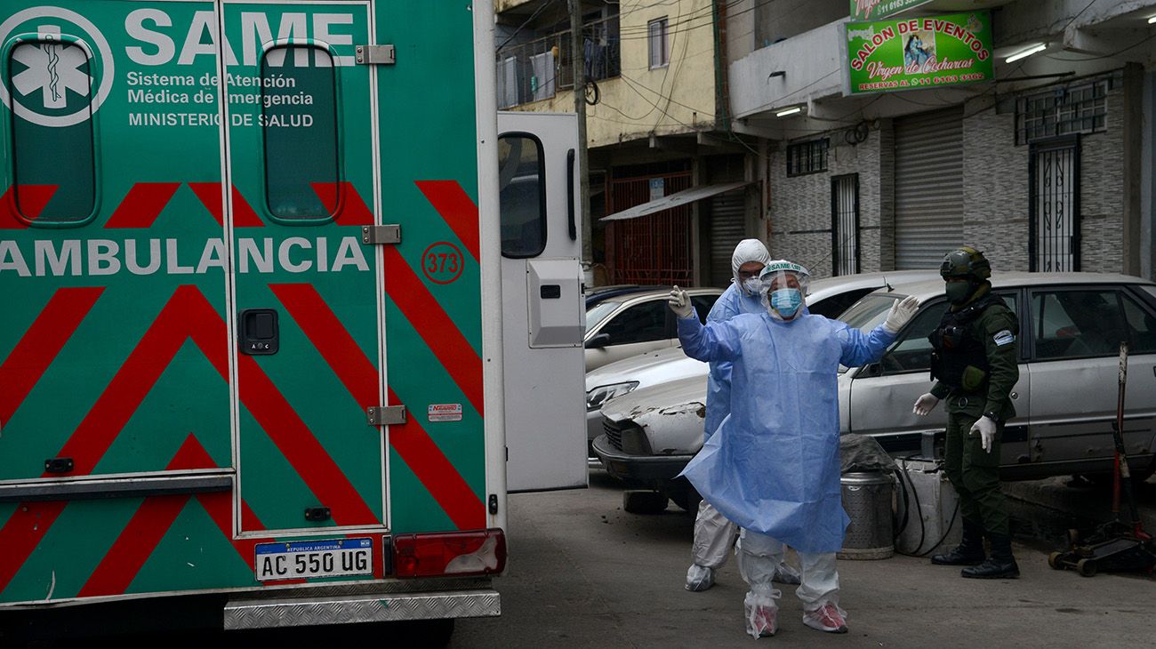 La primera linea en la lucha contra la pandemia de Covid-19, en la Argentina 