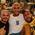  Mauro Icardi, Keylor Navas y Neymar