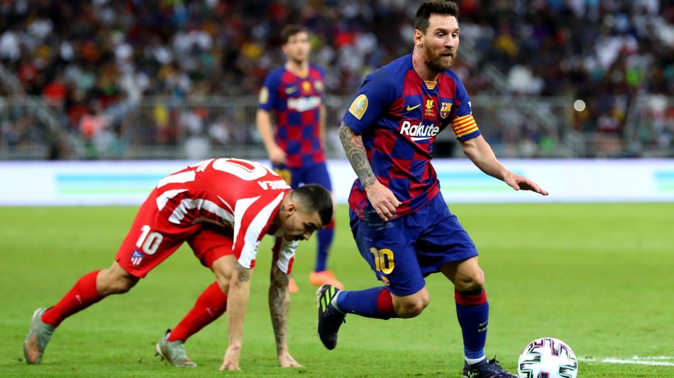 FC Barcelona v Club Atletico de Madrid - Supercopa de Espana: Semi Final