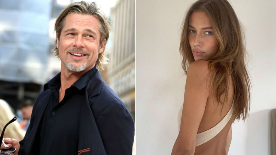 Brad Pitt y Nicole Poturalski