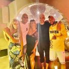 Las lujosas vacaciones de Wanda Nara con Mauro Icardi, Neymar y Keylor Navas y su mujer