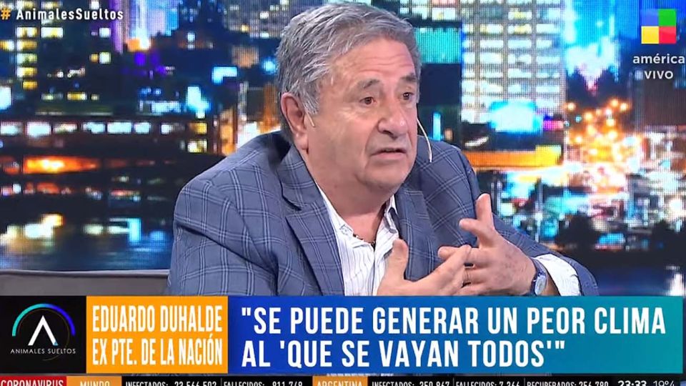 Animales Sueltos: apropiado el nombre de un programa a la escena que produjo su principal invitado.