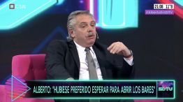 Alberto Fernández en Sobredosis de TV, por C5N.