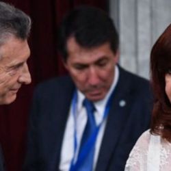 Mauricio Macri y Cristina Fernández 