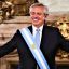 Alberto Fernández al asumir la presidencia en diciembre.
