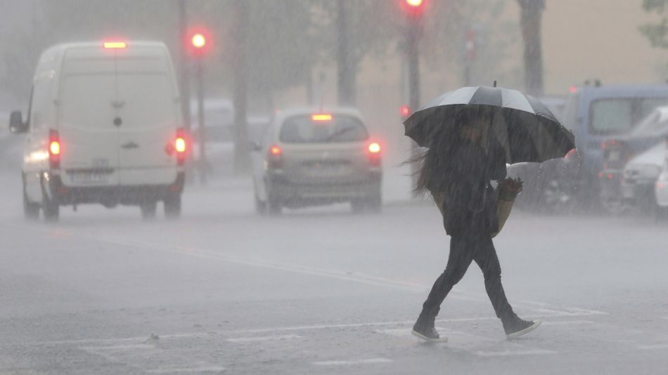 El SMN emitió alerta por abundantes precipitaciones 20200901