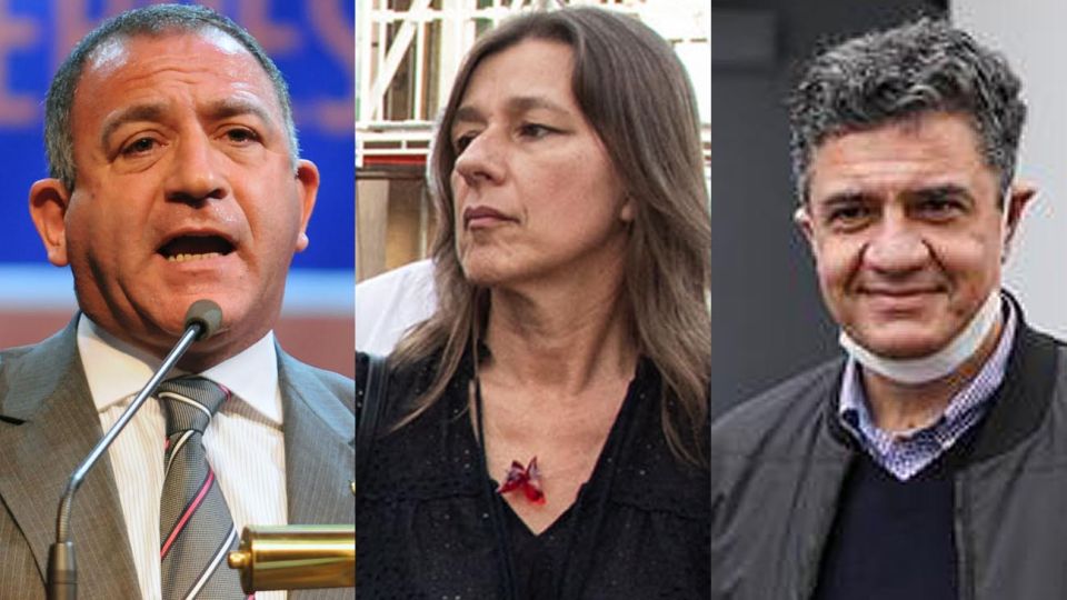 Luís Juez, Sabina Frederic y Jorge Macri