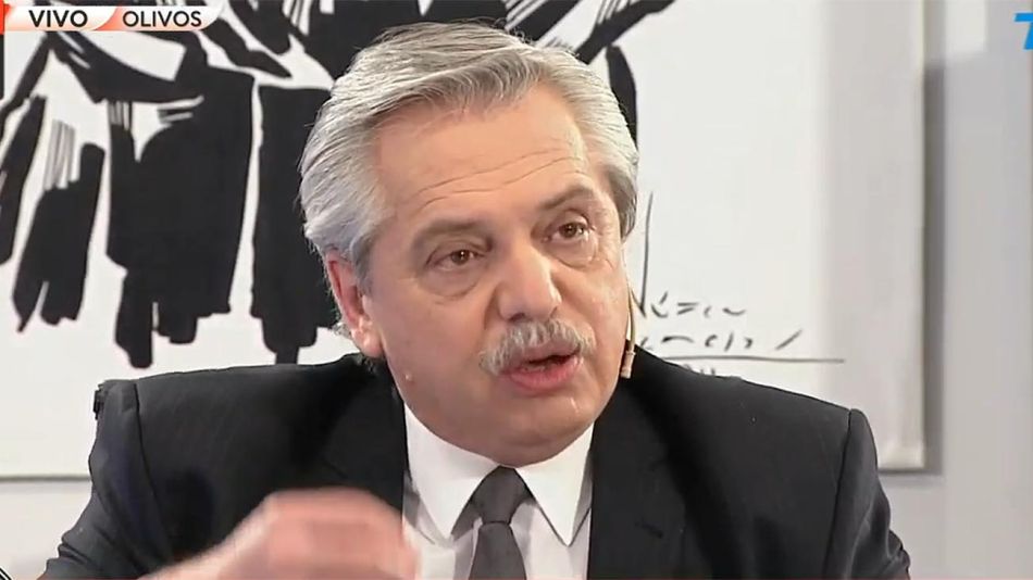 ALBERTO FERNÁNDEZ EN "A DOS VOCES" 20200902