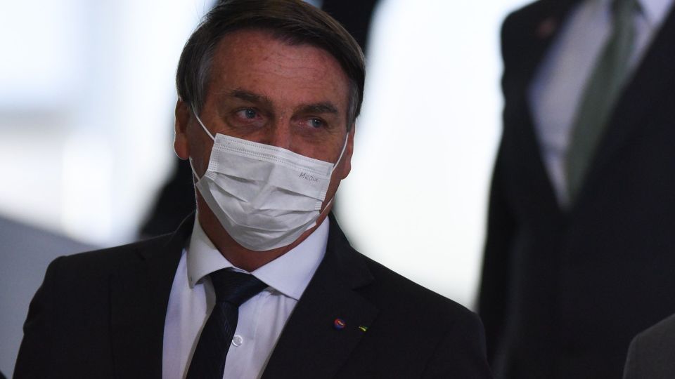 President Bolsonaro Attends A New Housing Initiative Ceremony