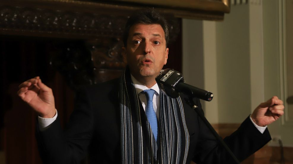 Sergio Massa, titular de la Cámara de Diputados.