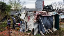 Las tomas de tierras se convirtieron en un problema nacional.