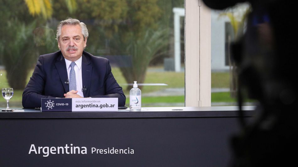 Alberto Fernández, presidente de la Nación.