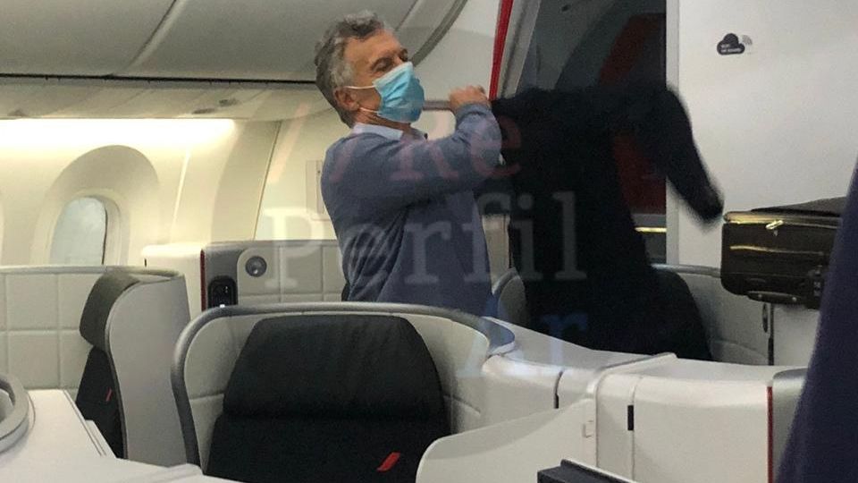 Imágenes inéditas del regreso del ex presidente Mauricio Macri a la Argentina