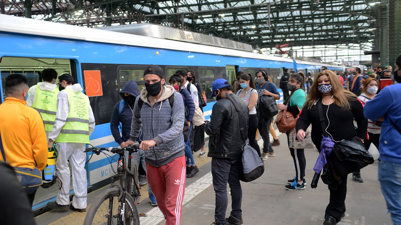 Control de pasajeros en el transporte público en tiempos de coronavirus.