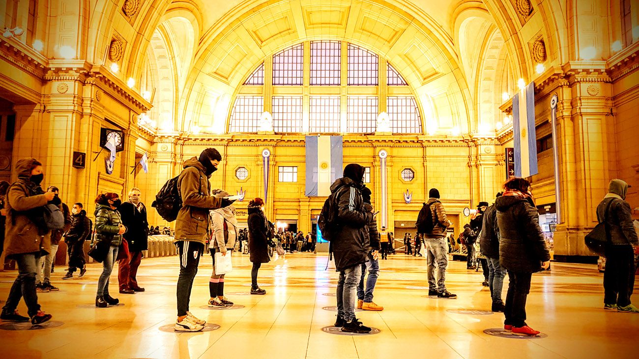 Control de pasajeros en el transporte público en tiempos de coronavirus.