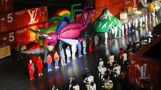 Louis Vuitton presentó su colección masculina en Tokio