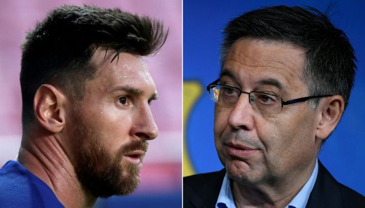Messi y Bartomeu: ninguno ganó