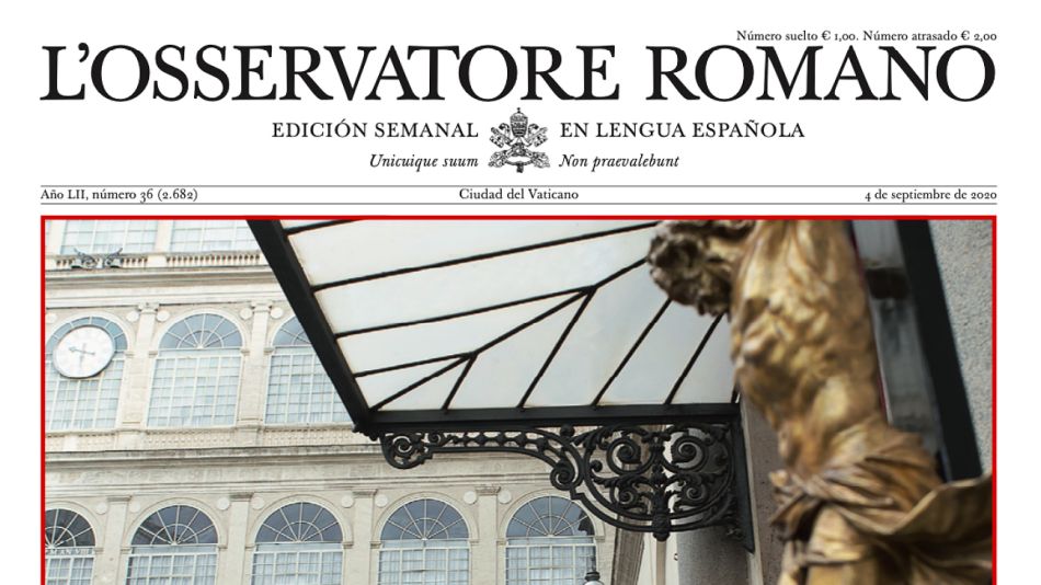 Nueva edición del Osservatore Romano.
