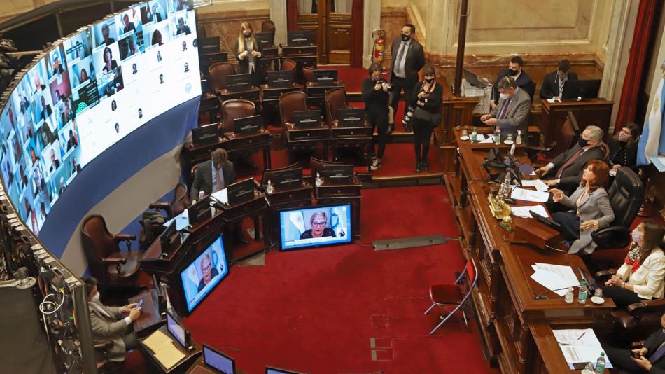 Sesión Reforma Judicial en Senadores 20200904