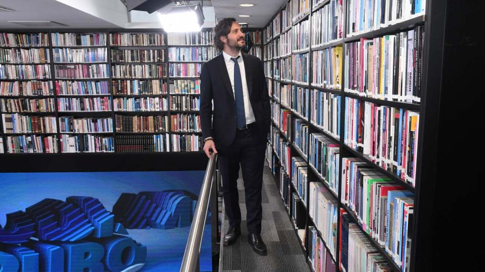 Santiago Cafiero, en la entrevista con Jorge Fontevecchia.