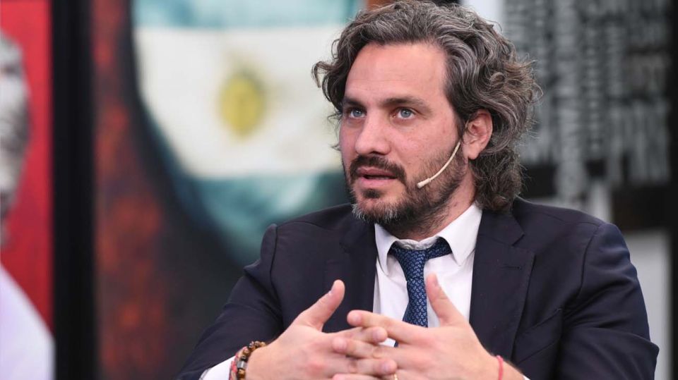 Santiago Cafiero, en la entrevista con Jorge Fontevecchia.