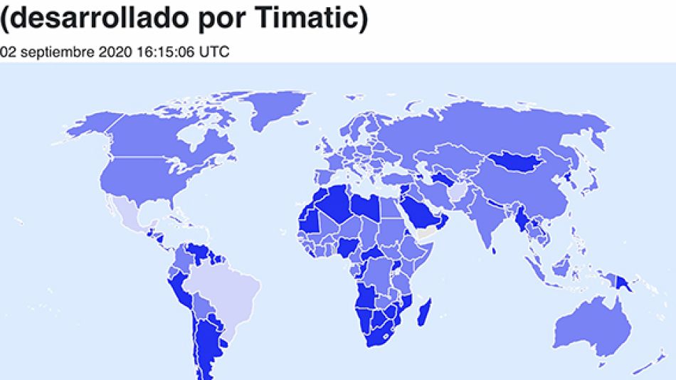 Mapa Iata