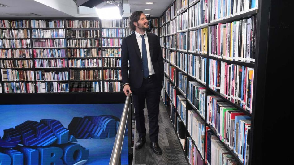 Santiago Cafiero, en la entrevista con Jorge Fontevecchia.