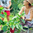 Así es el jardín soñado de la casa de Agustina Cherri 