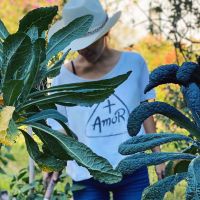 Así es el jardín soñado de la casa de Agustina Cherri