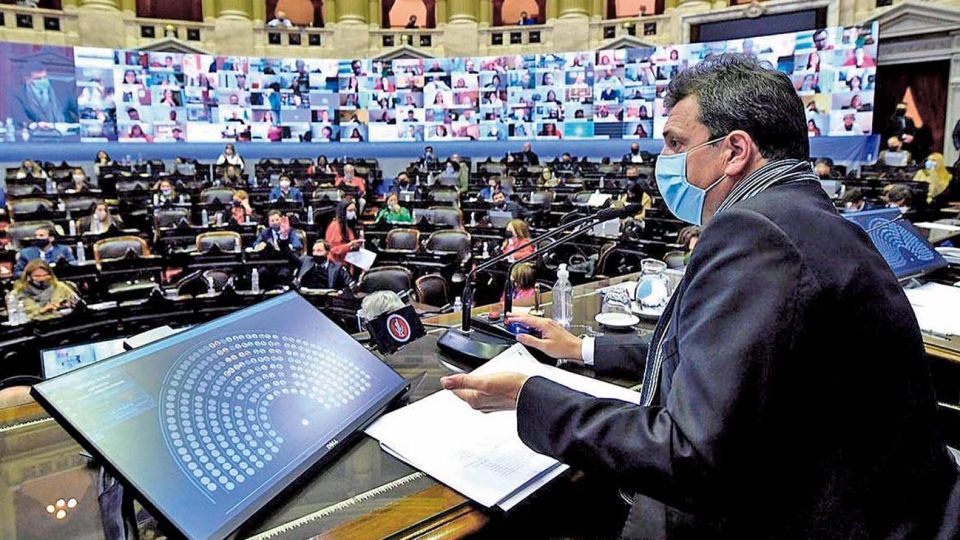 Sergio Massa, titular de la Cámara de Diputados.