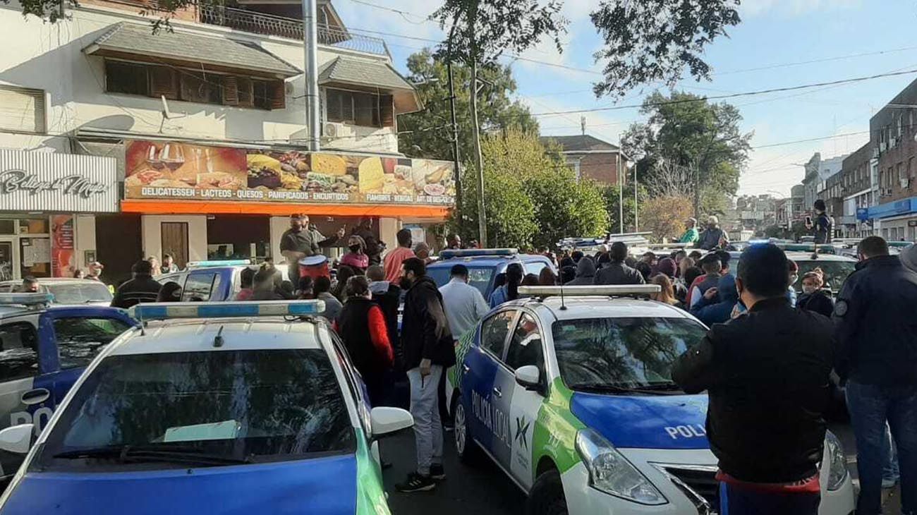 Protesta policia bonaerense